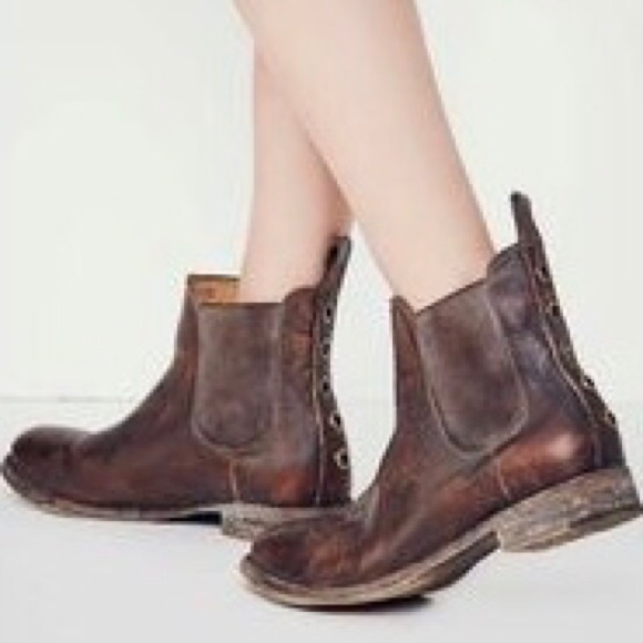 NWT Faryl Robin-Free People Women’s Brown Size 10 Mountain Peaks Chelsea Boot - Picture 3 of 7